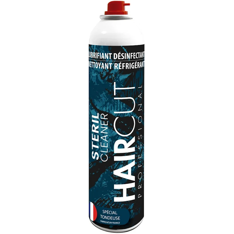 Spray Désinfectant Lubrifiant Steril Cleaner Haircut 300 ML