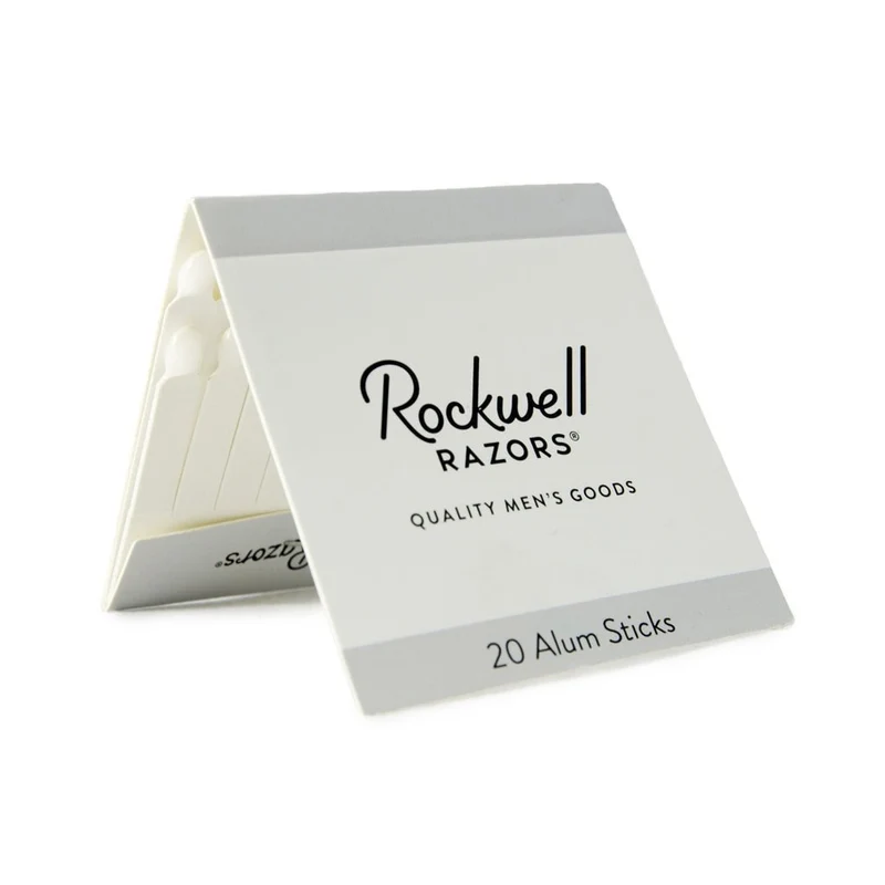 Rockwell Razors Alum Matchsticks (Pack of 20 Matches)