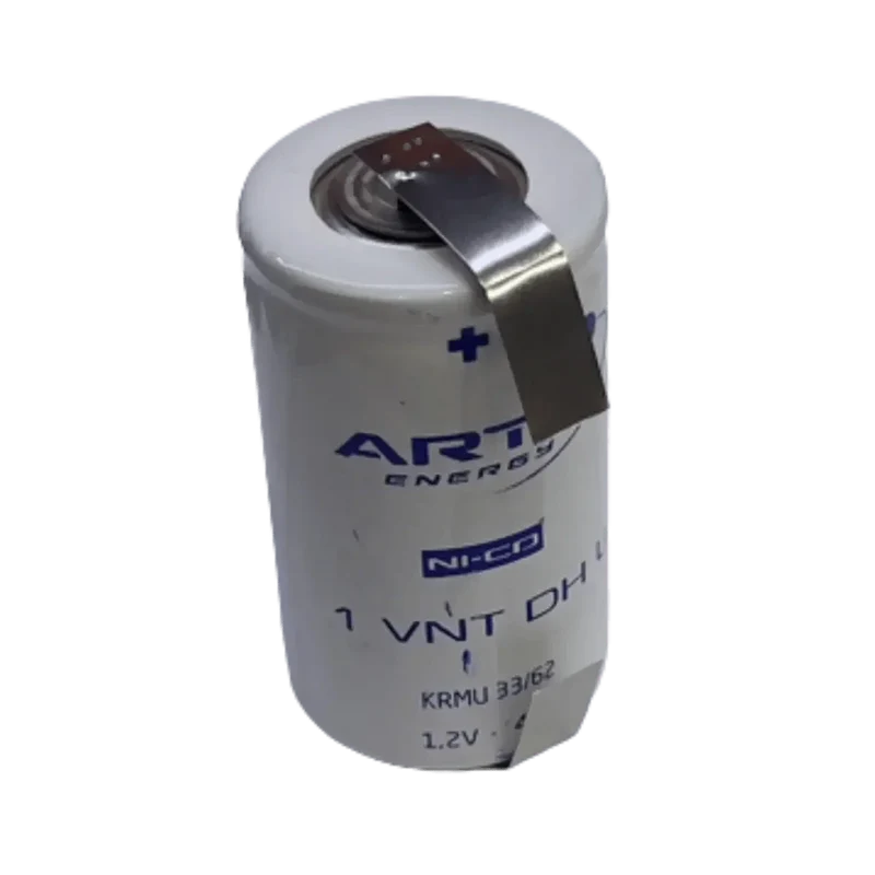 Accu 1.2V 4000mAh Ni-Cd avec languettes à souder