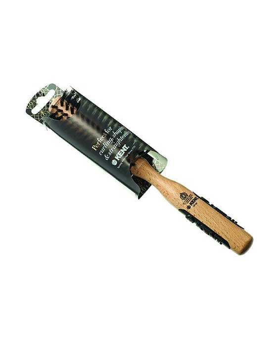 Kent Natural Shine Brush, Medium Radial, Pure Bristles