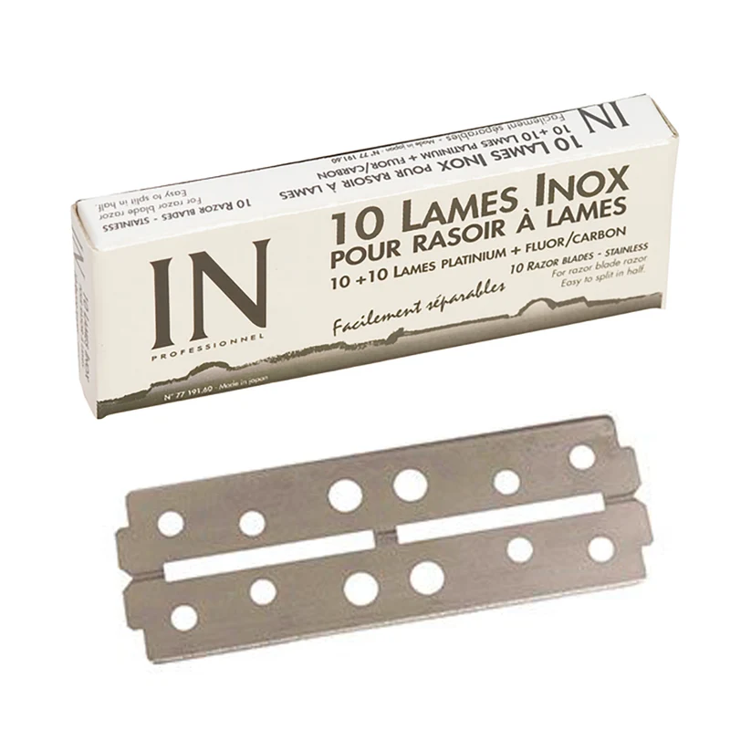 10 Double Lames de Rasoir In