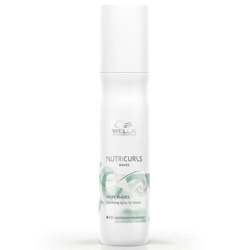 Spray Cheveux Ondulés Milky Waves Nutricurls Wella 150 ML