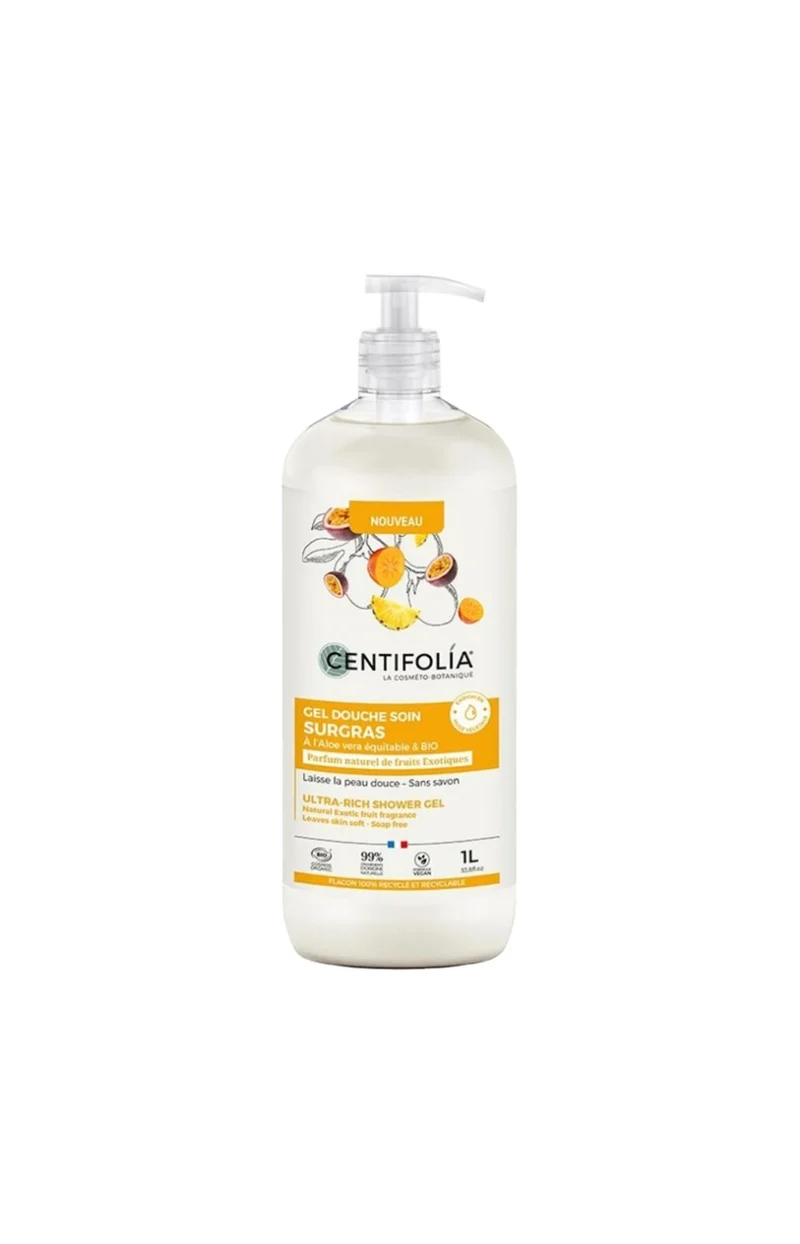 Gel douche bio - Fruits exotiques - Corps - 1L