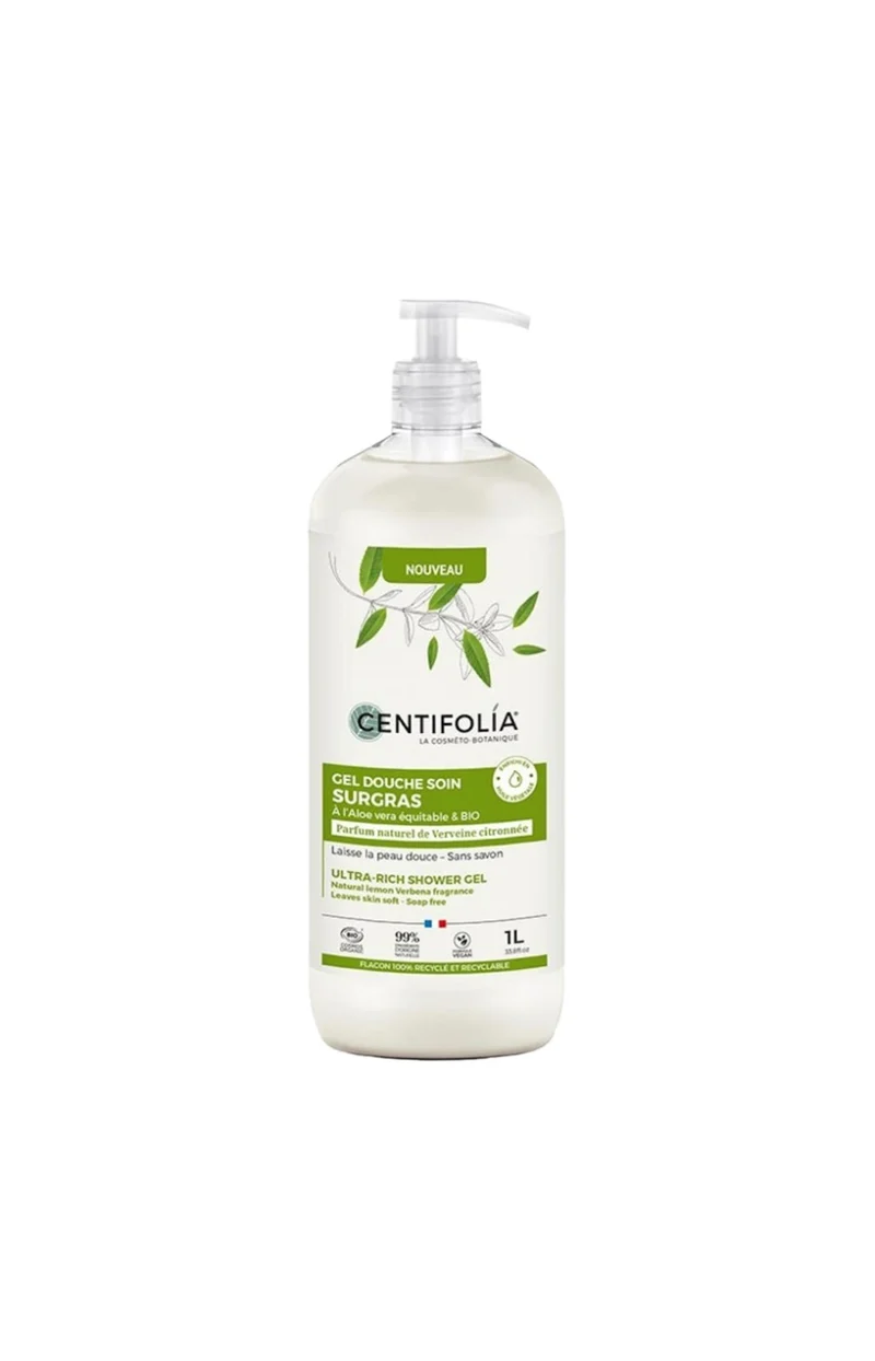 Gel douche bio - Verveine citronnée - Corps - 1L