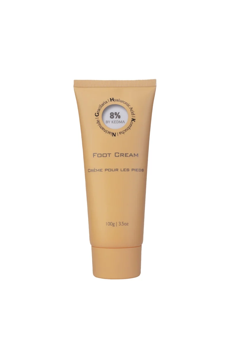 Crème hydratante pieds - Acide hyaluronique & kombucha - 100 g