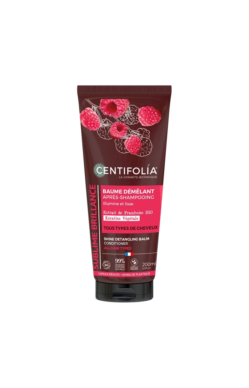 Baume démêlant brillance bio - Framboise - Cheveux - 200 ml