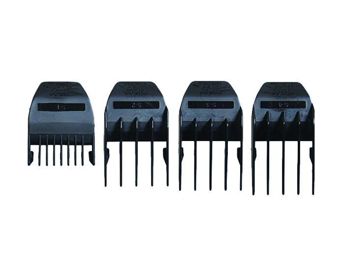 Wahl Set of 4 Black Peanut Guides (No. 1-4)