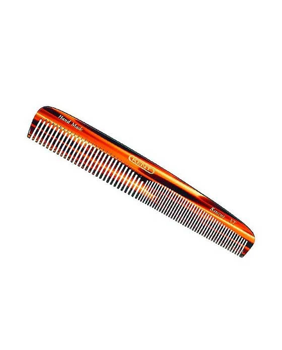 Kent K-3T Comb, Dressing Comb, Coarse/Fine (167mm/6.6in)