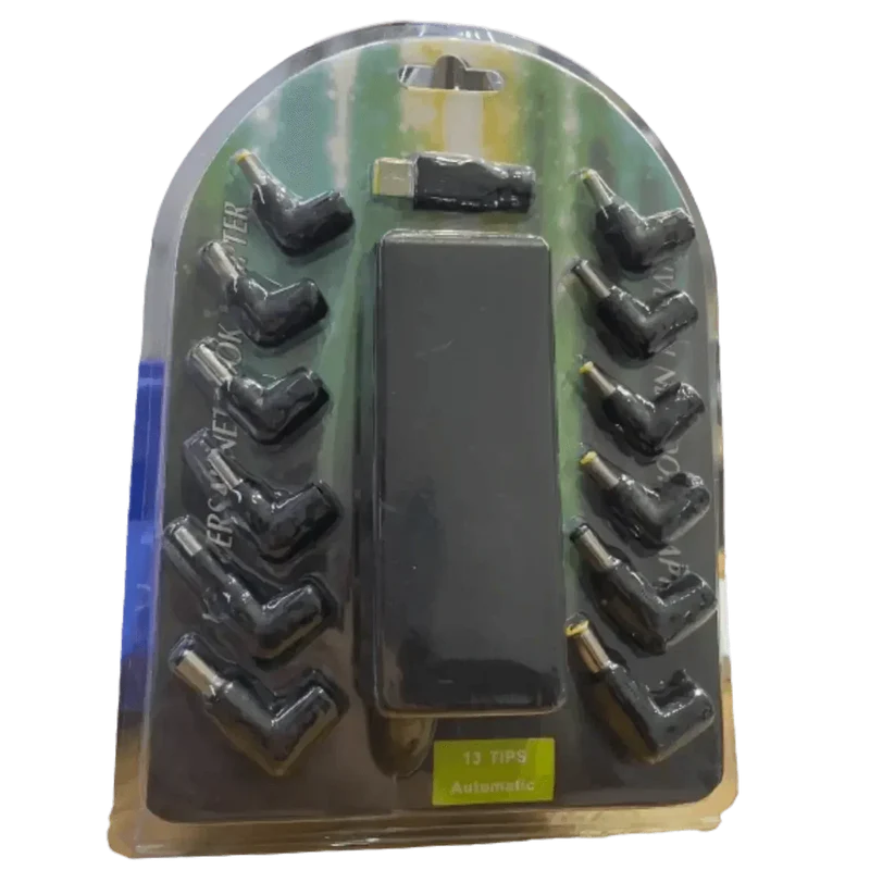 Chargeur PC portable universel 90W 15-20V avec 13 embouts