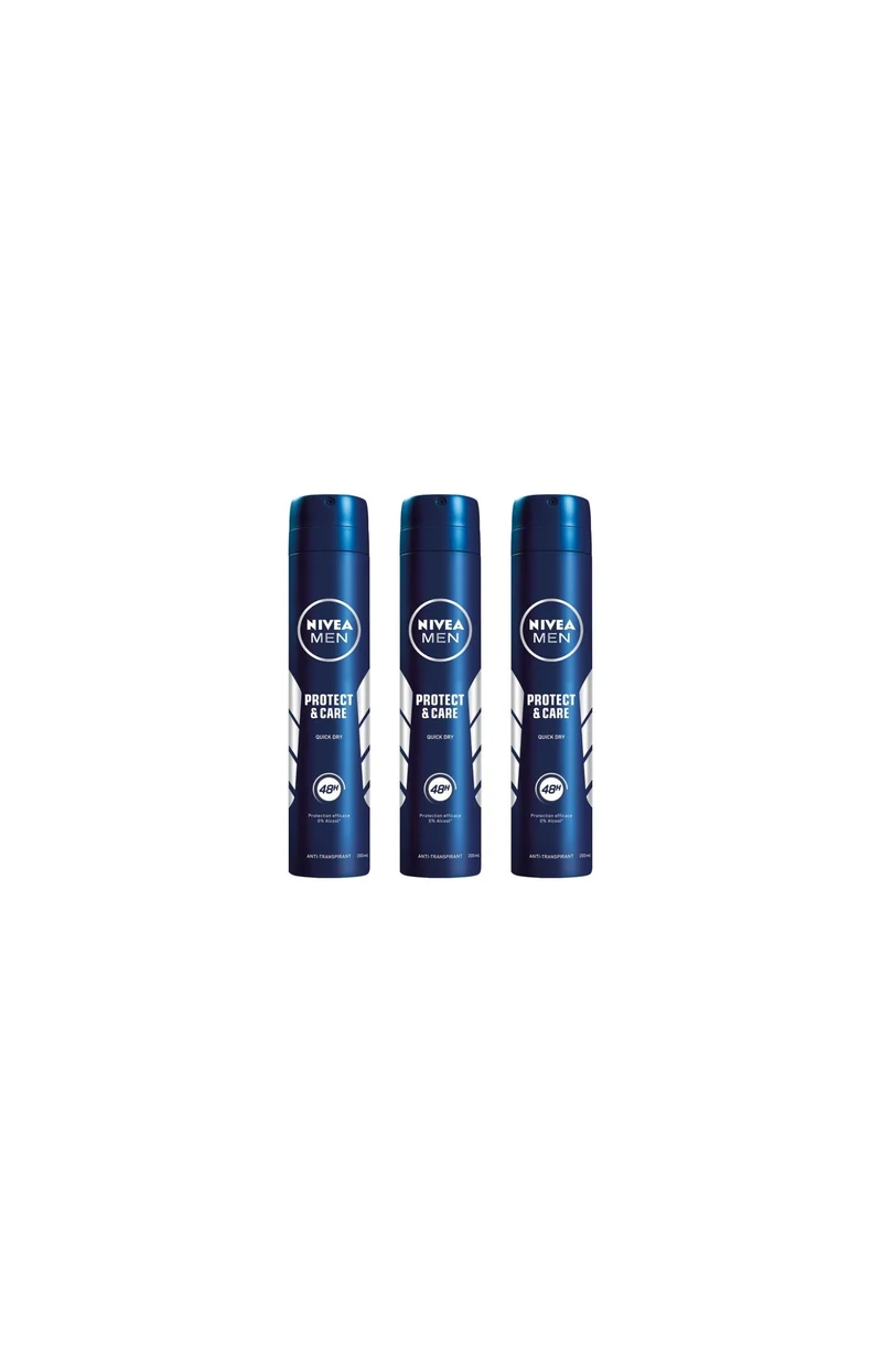 3 déodorants anti-transpirants 48 h - Homme - 200 ml