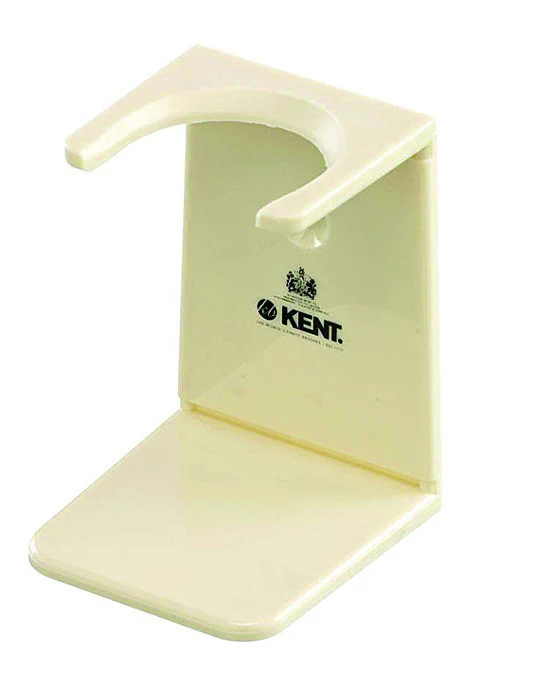Kent Shaving Brush Stand, Ivory Color, Large Mouth