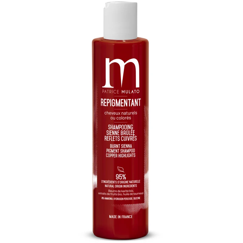 Shampoing Repigmentant Sienne Brûlée Mulato 200 ML