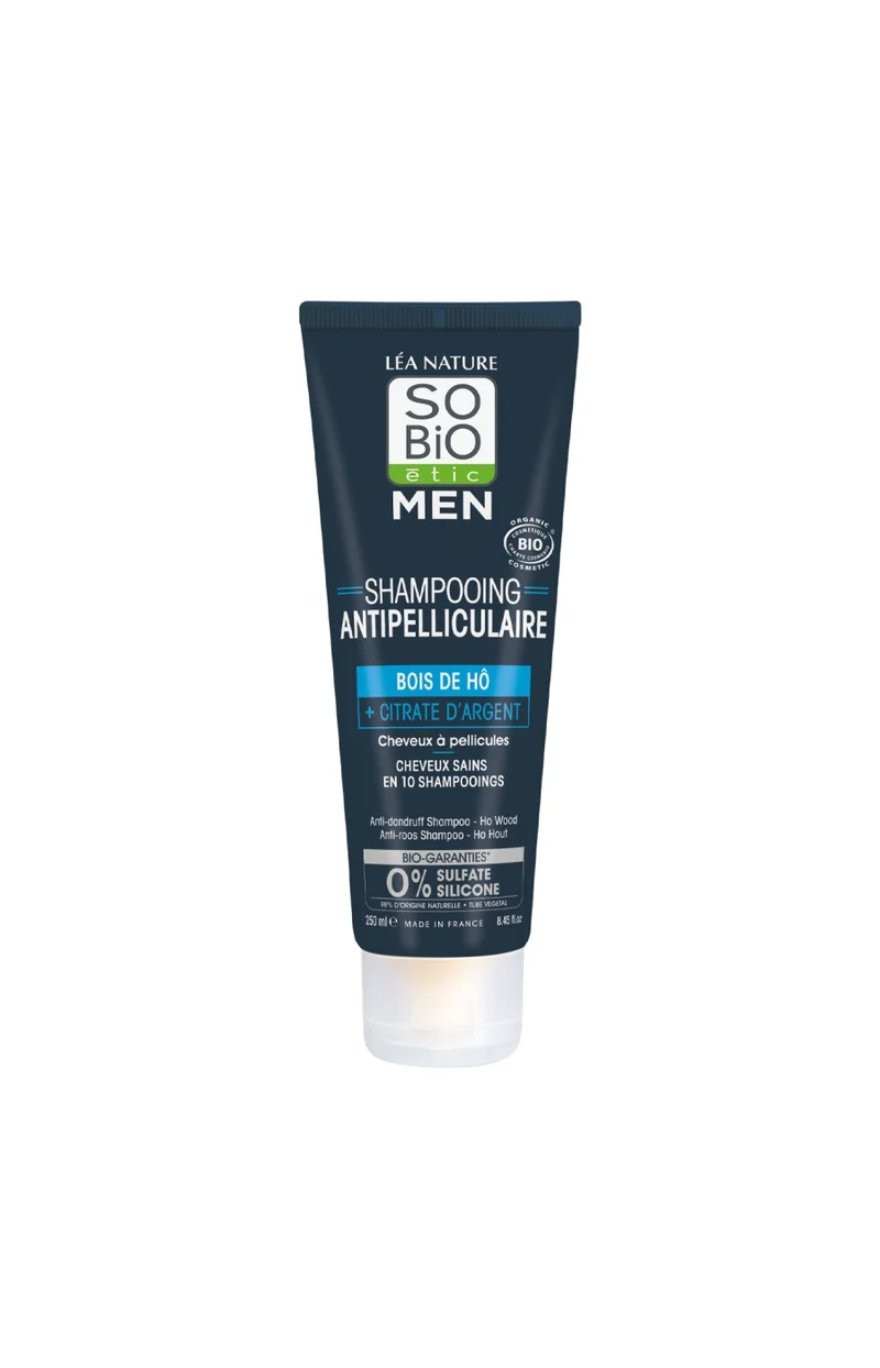 Shampoing anti-pelliculaire bio - Bois de Hô - Homme - 250 ml