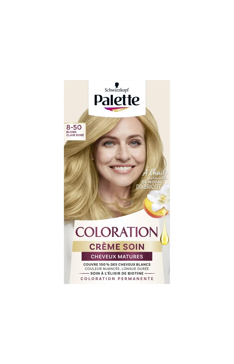 Kit coloration crème permanente - Palette