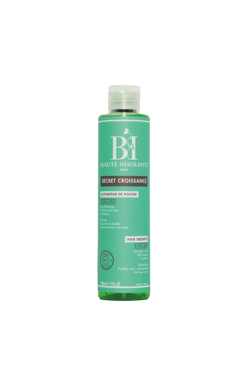 Soin activateur de pousse - Protéine de soie - Cheveux ondulés à crépus - 200 ml