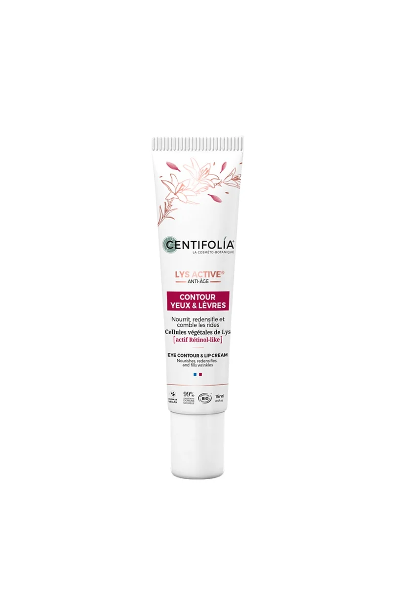 Crème contour des yeux & lèvres anti-âge bio - Lys & rétinol - Peaux matures