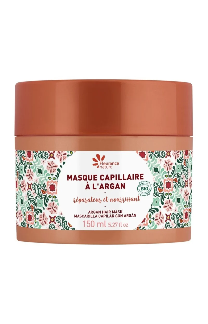 Masques réparateurs & nourrissants bio - Huile d'argan - Tous types de cheveux - 2 x 150 ml