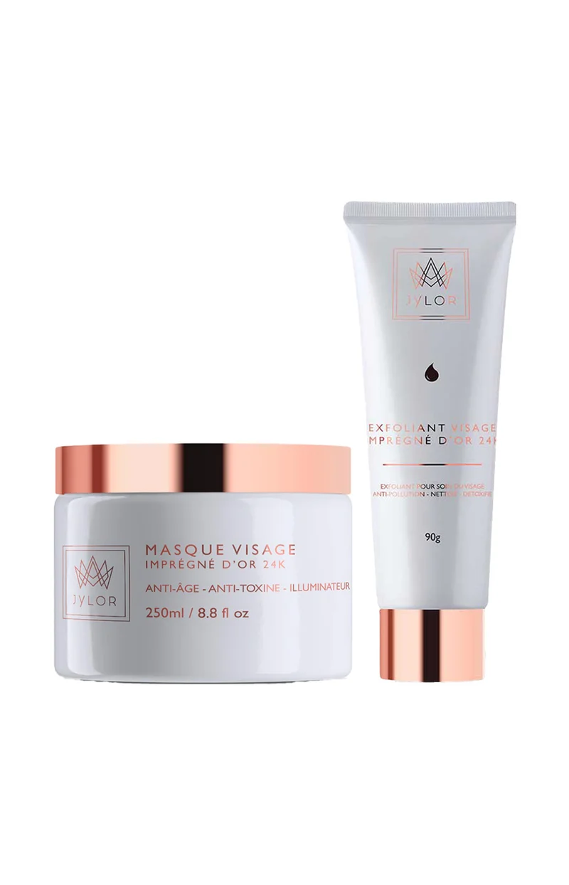 Masque anti-âge & exfoliant - Or 24k - Visage