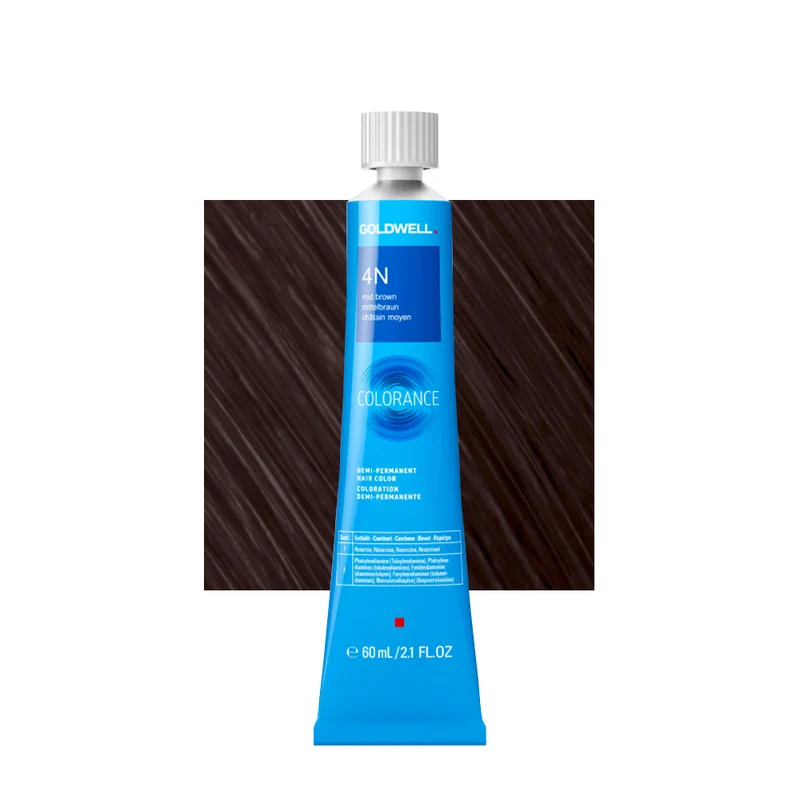 4N Marron moyen naturel Goldwell Colorance Naturals tb 60ml