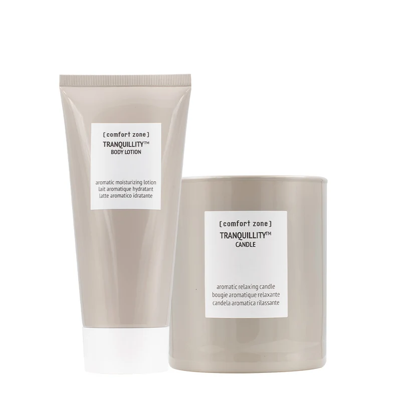 Comfort Zone Tranquillity Body Lotion 200ml Tranquillity Candle 280gr