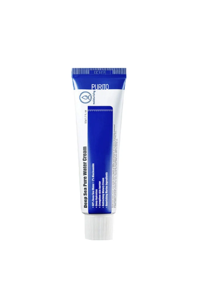 Purito - Crème hydratante - Eau de mer - Peaux sensibles