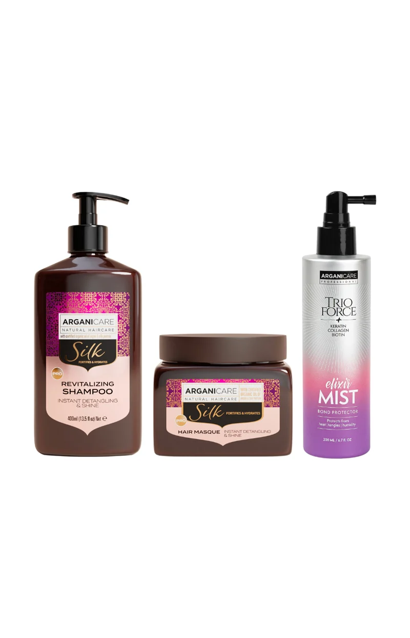 Routine Réparatrice & Fortifiante à la Protéine de Soie & Force Repair - 3 produits
