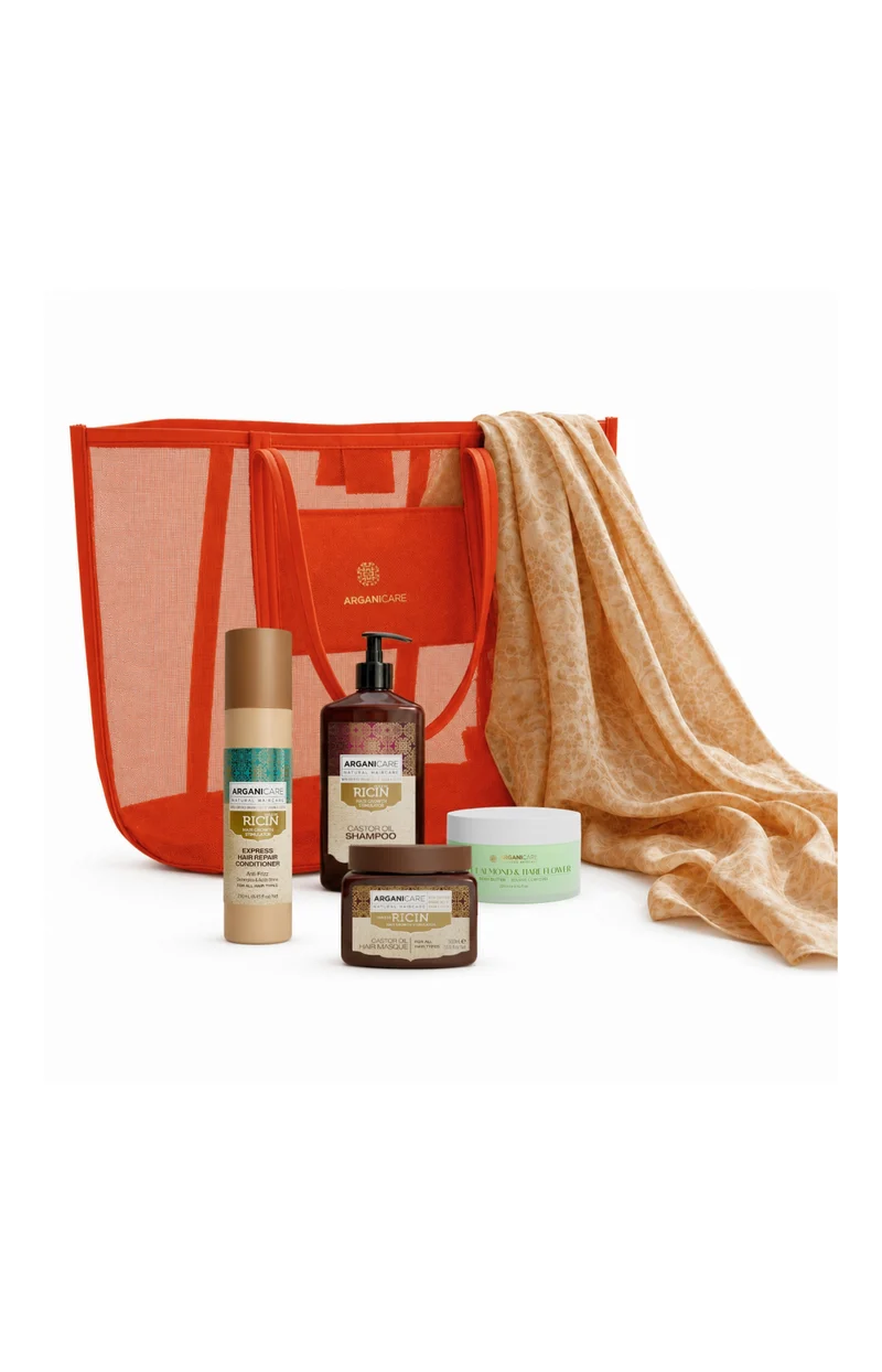 Sac de plage Summer Glow Huile de Ricin – 6 produits