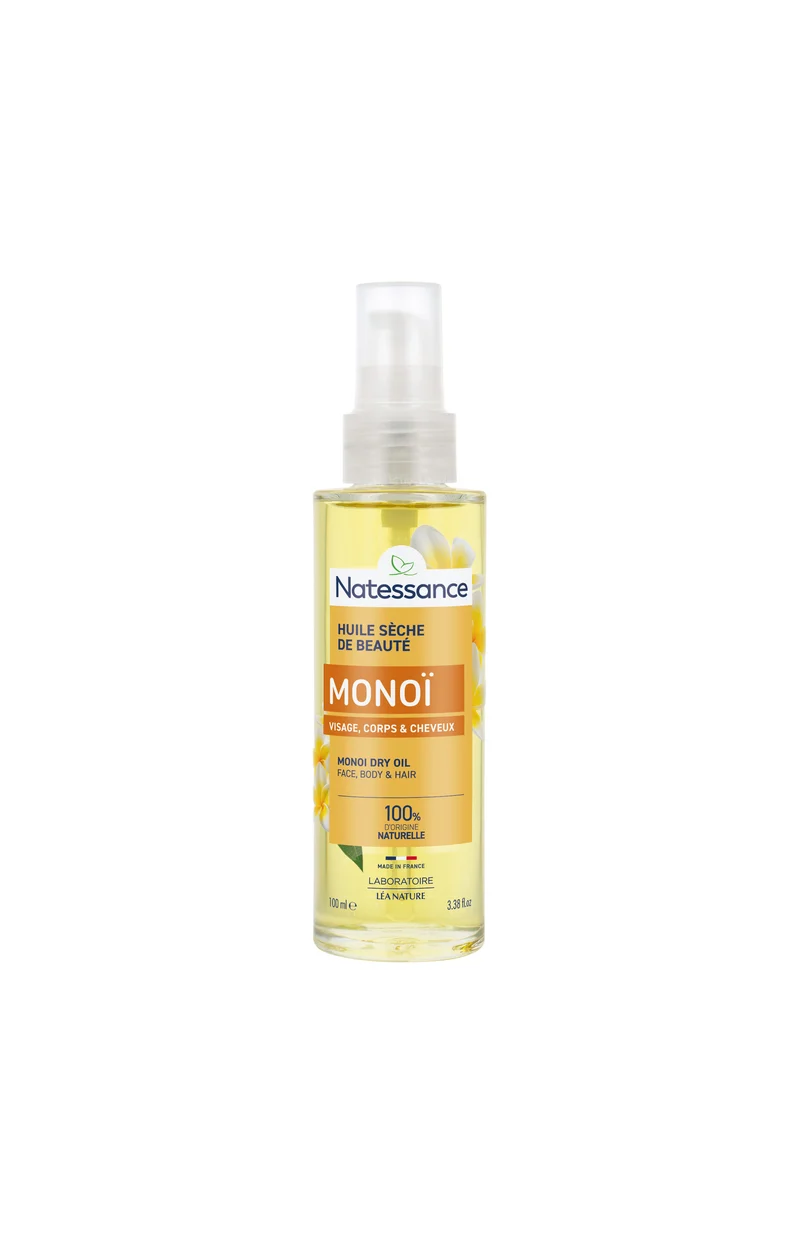 Huile sèche de monoï - Visage, corps & cheveux - 100 ml