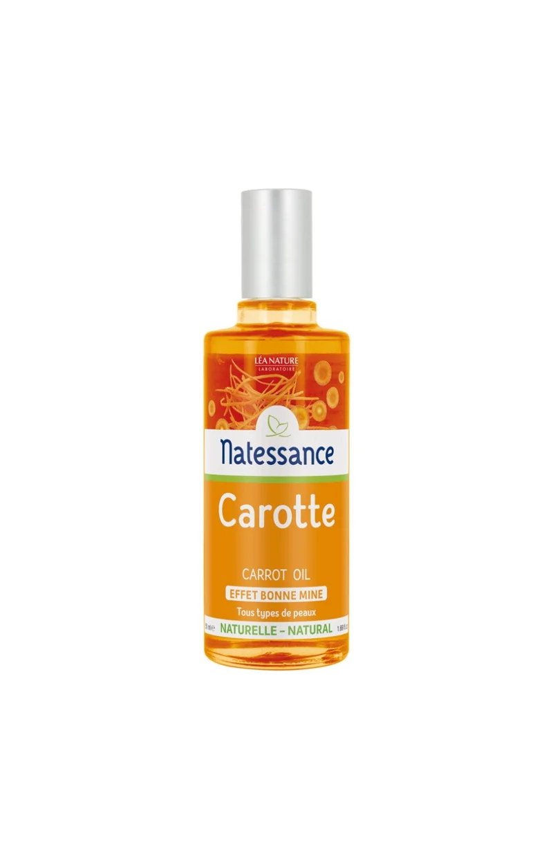 Huile de carotte effet bonne mine - Visage