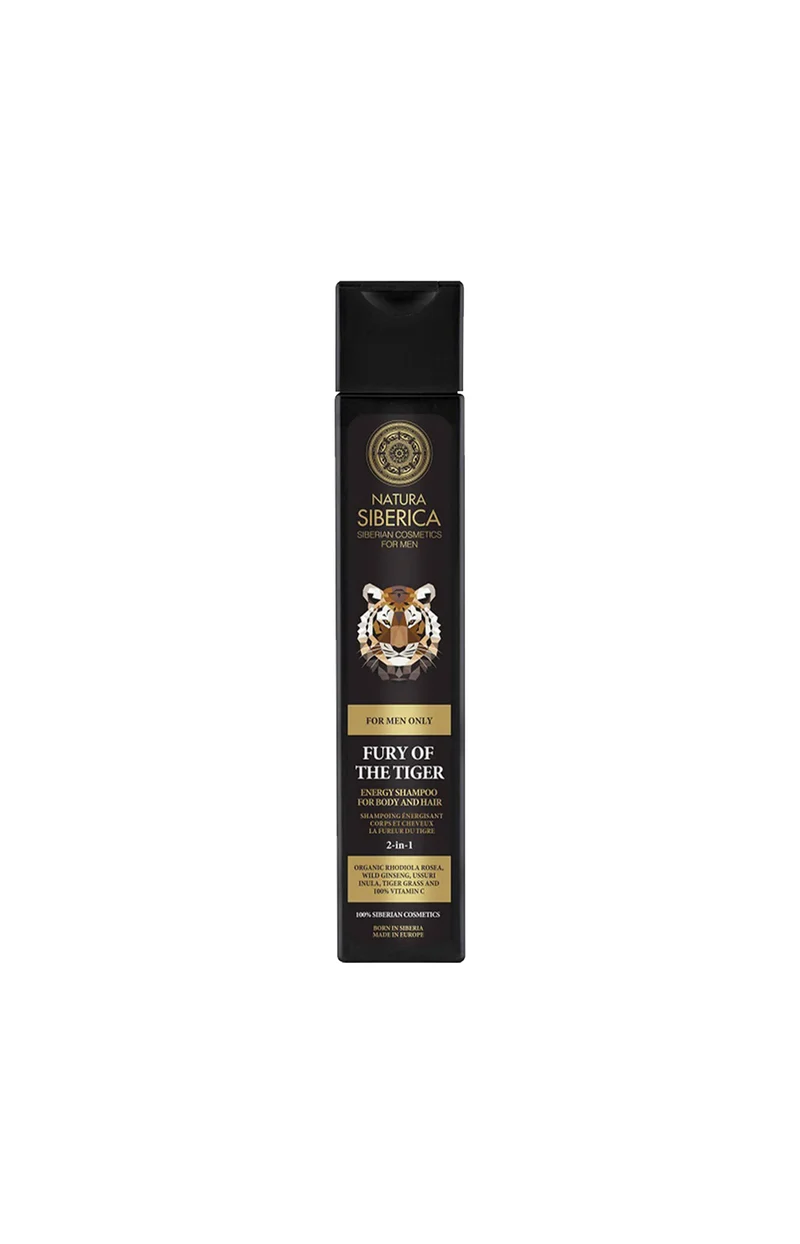 Shampoing 2-en-1 énergisant - La fureur du tigre