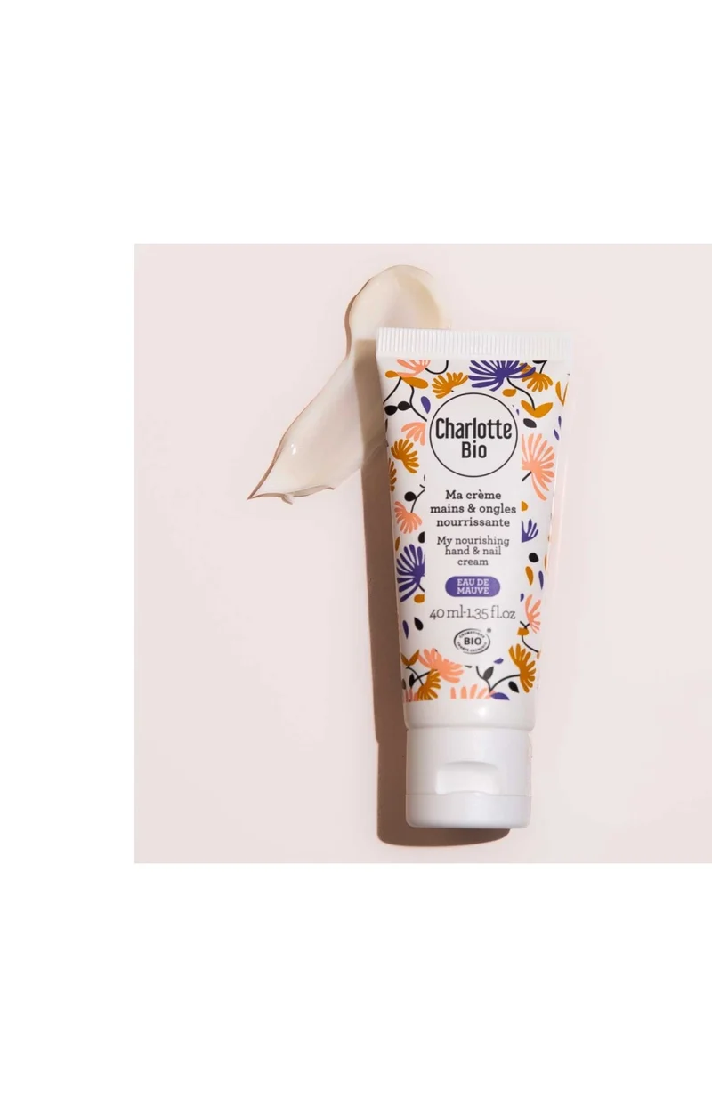 Crème nourrissante bio - Eau de mauve - Mains & ongles - 40 ml