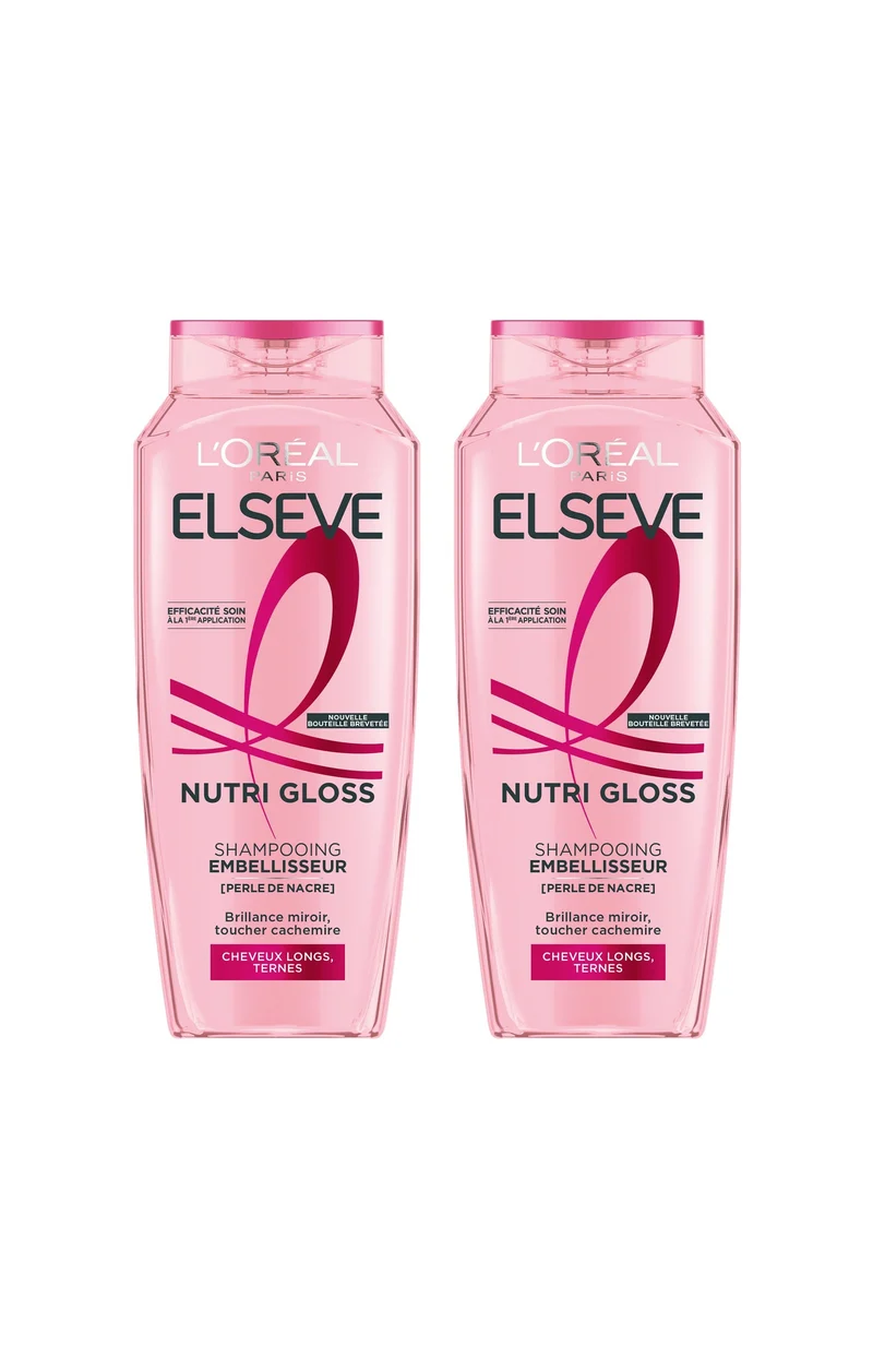 2 shampoings - Nutri Gloss - 300 ml