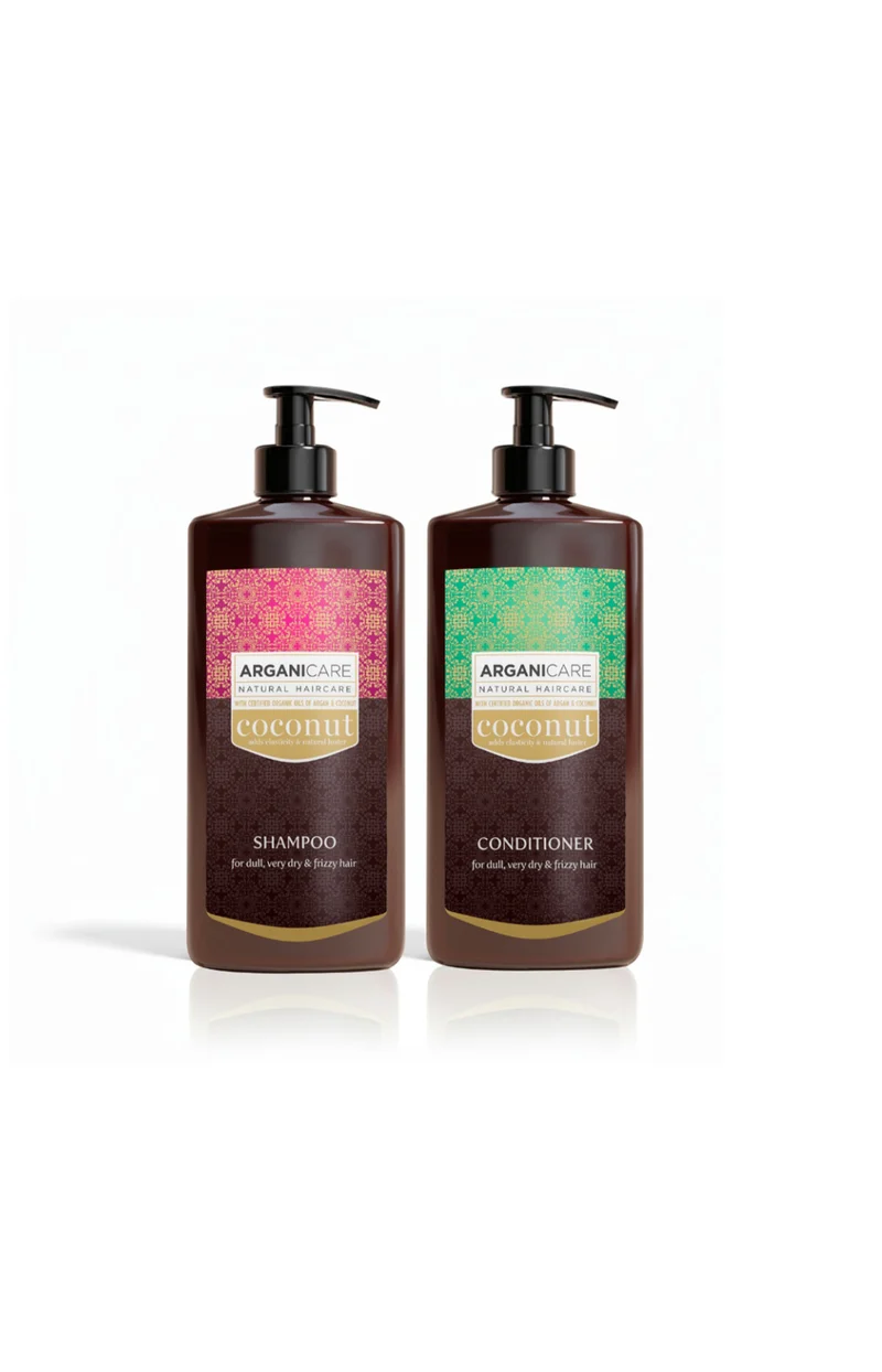 Duo Shampooing & Après-Shampoing Ultra-Nourrissants à la Noix de Coco