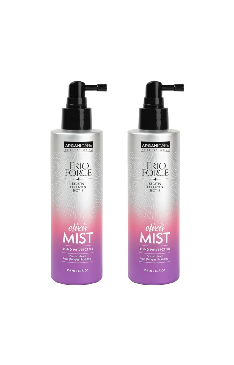 Spray Trio Force - Protection Thermique, Anti-Humidité & Anti-Frisottis - x2