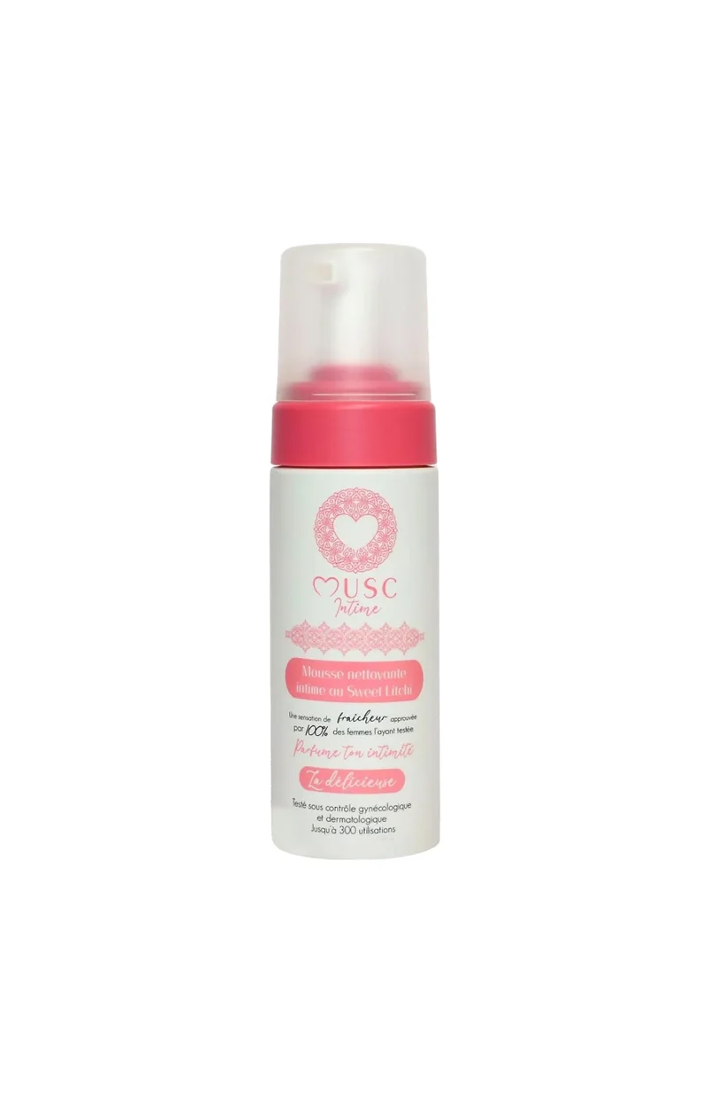 Mousse nettoyante intime - La Délicieuse - Sweet Litchi - 150 ml