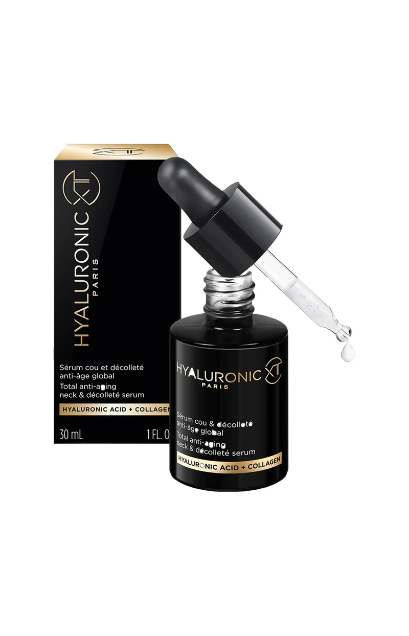 Sérum anti-âge - Acide hyaluronique & collagène marin - Visage - 30 ml