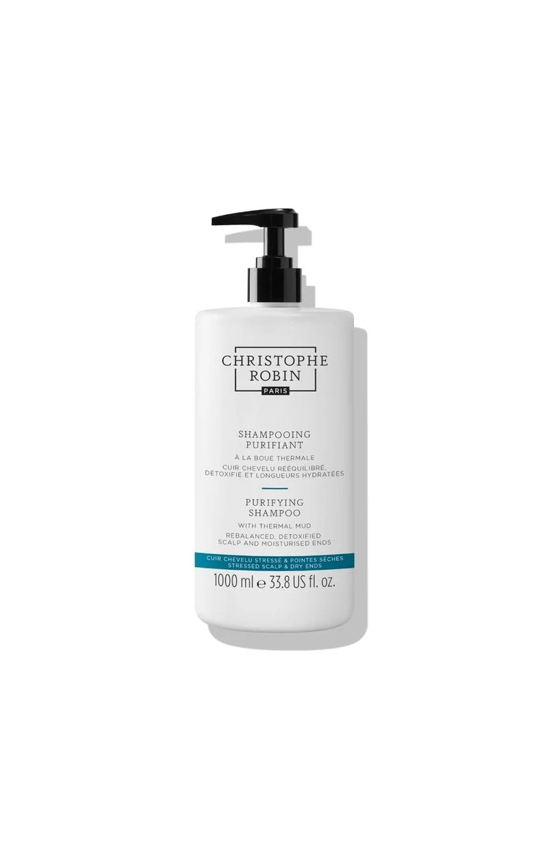 Shampooing détox purifiant à la boue thermale - 1 L