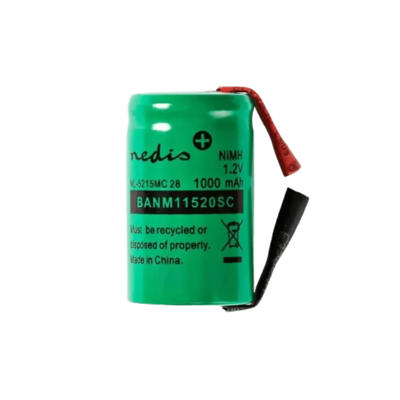 Batterie 1/2A 1.2v 1000mAh NiMh