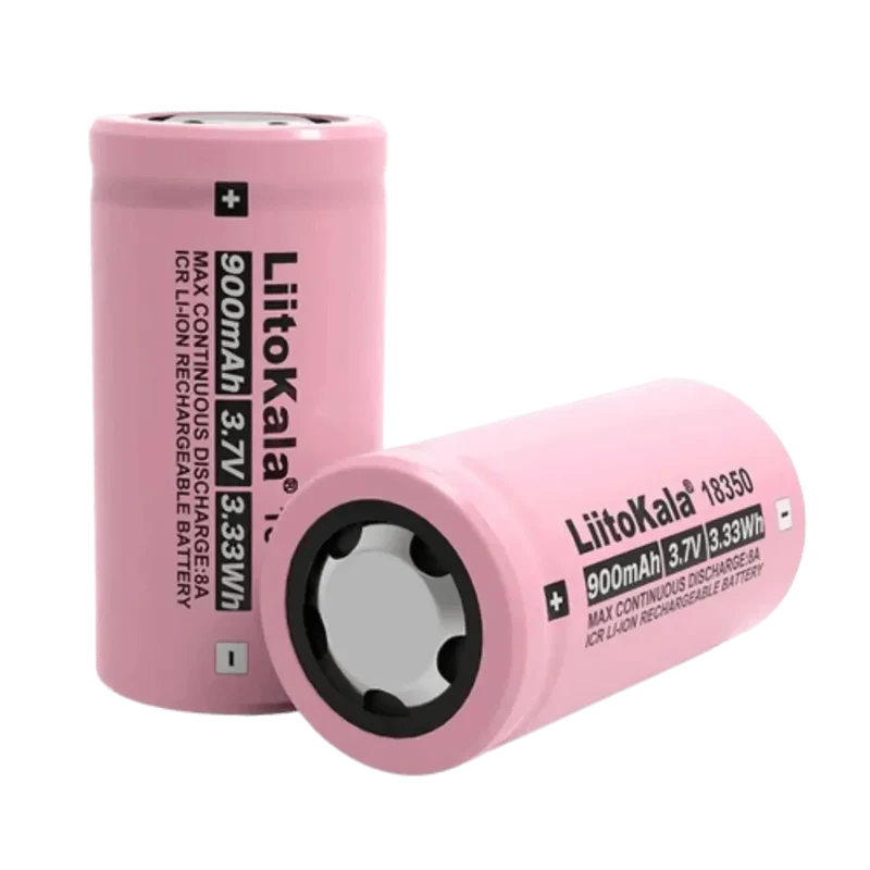 Batterie Lithium Rechargeable ICR 3.7v 18350 900mAh - 8A
