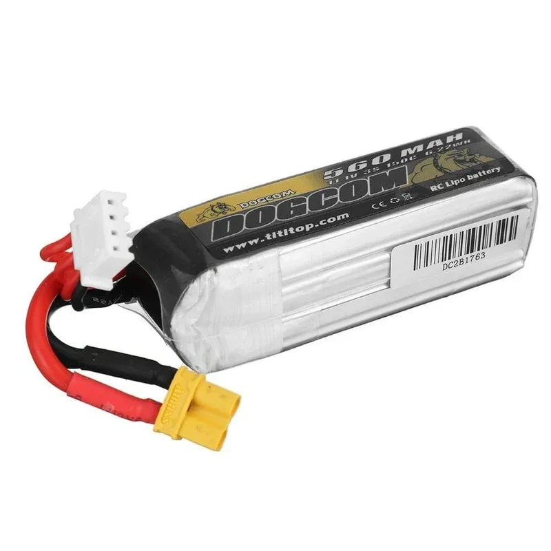 Batterie RC Lipo Drone 4s 14.8v 560mAh 150c