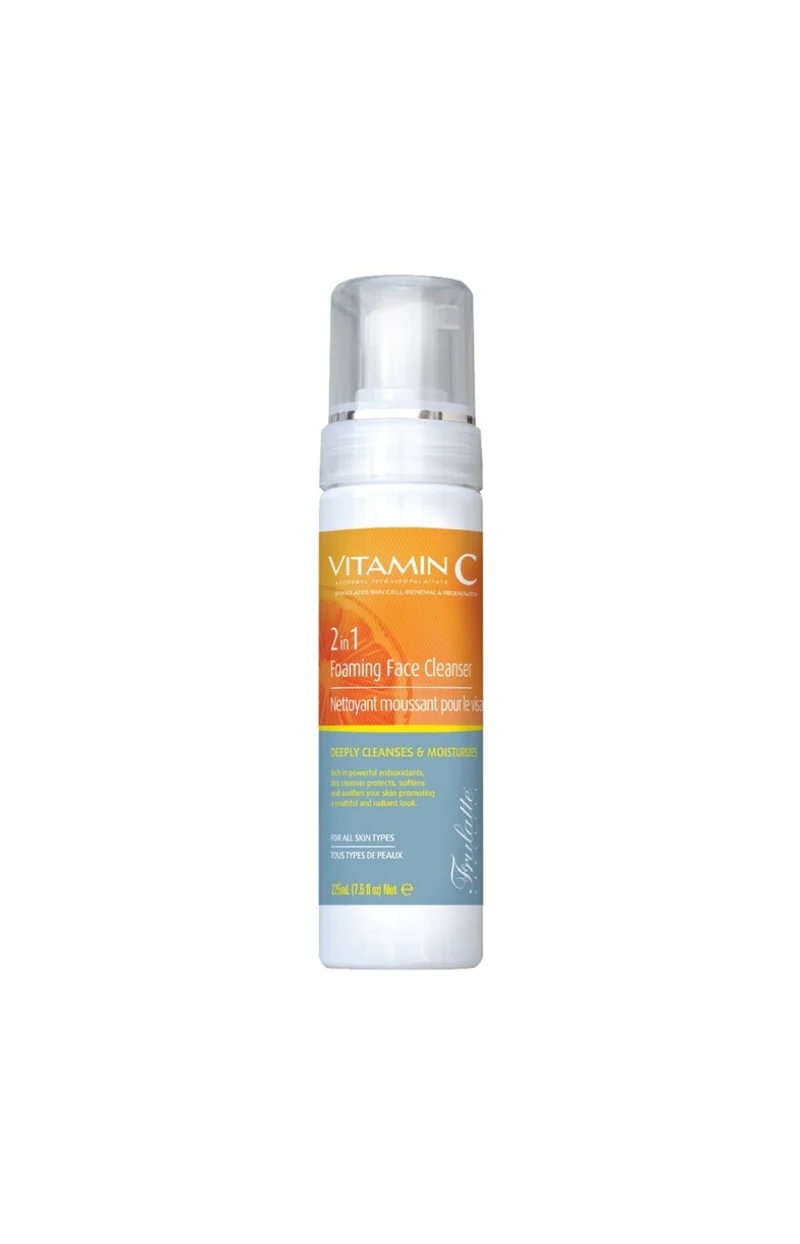 Nettoyant moussant 2-en-1 à la vitamine C - Visage