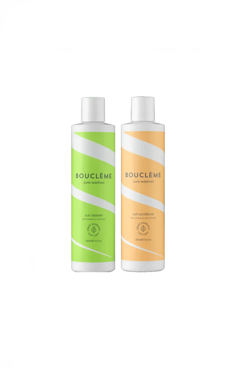 Shampoing & après-shampoing revitalisants - Cheveux secs ou frisés - 2 x 300 ml