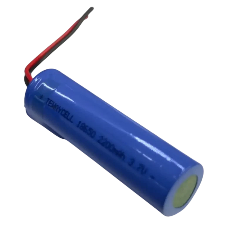 Batterie Li-ion 18650 3.7V 2200mAh avec BMS – Cellule Rechargeable 2A