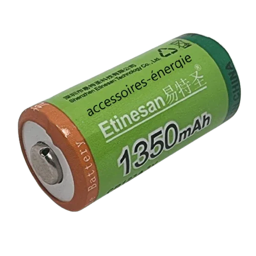 Batterie CR123A 3V Rechargeable