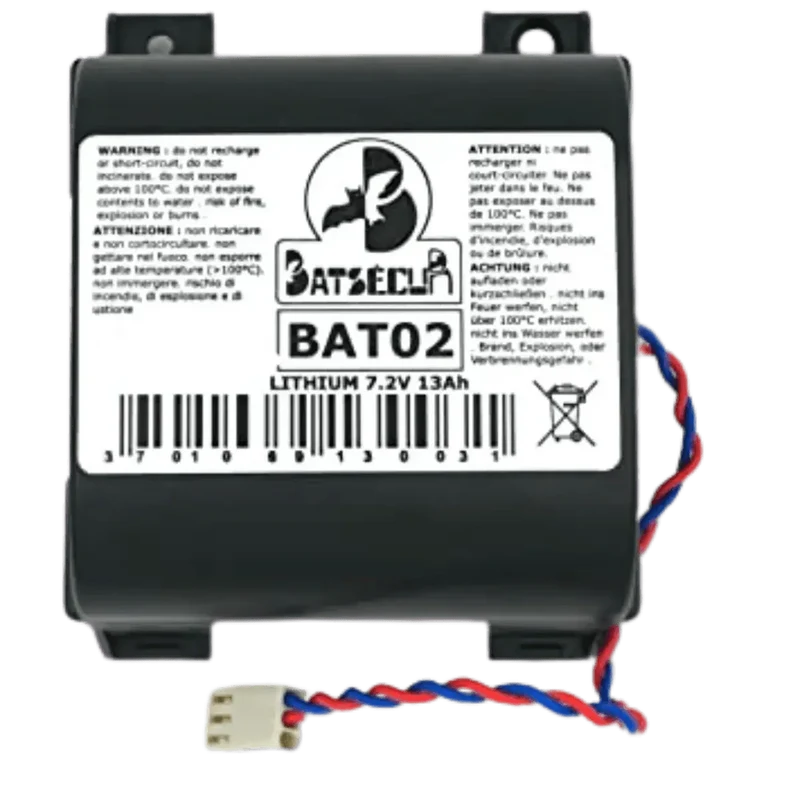 Pile BATLi-02 7.2V 13Ah compatible Hager Daitem