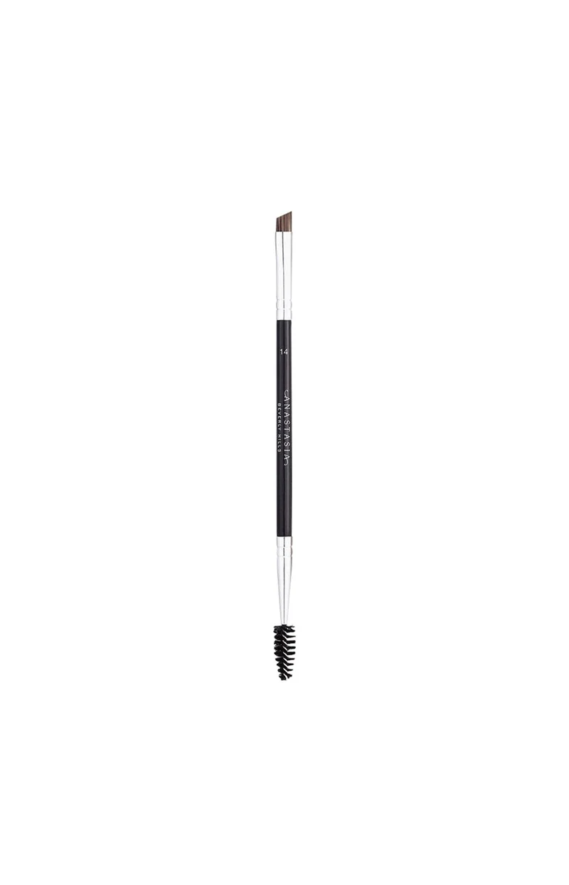 Pinceau 14 - Pinceau à sourcils et eyeliner double embout