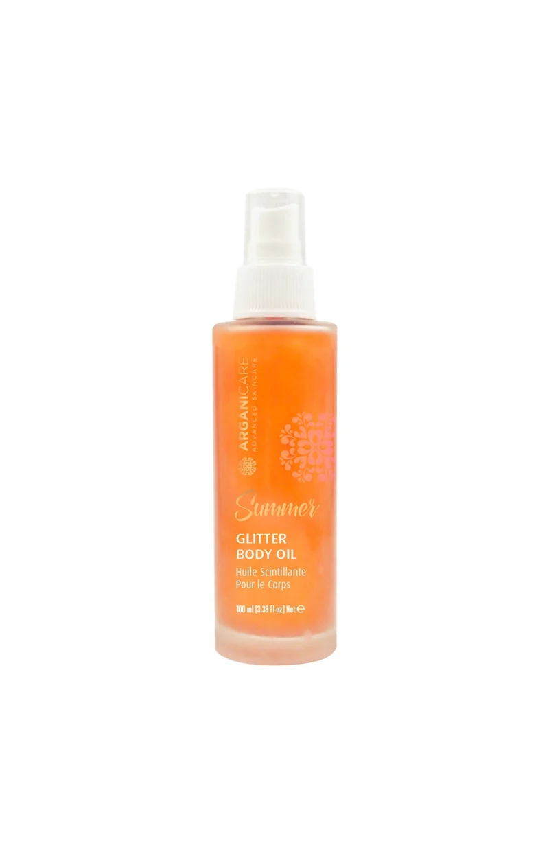 Huile sèche pailletée - Huile de monoï - 100 ml