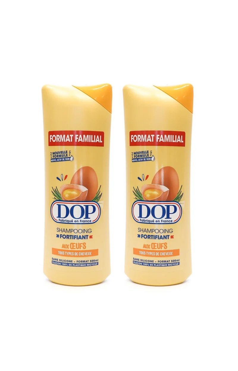 2 shampoings - Œufs - 500 ml