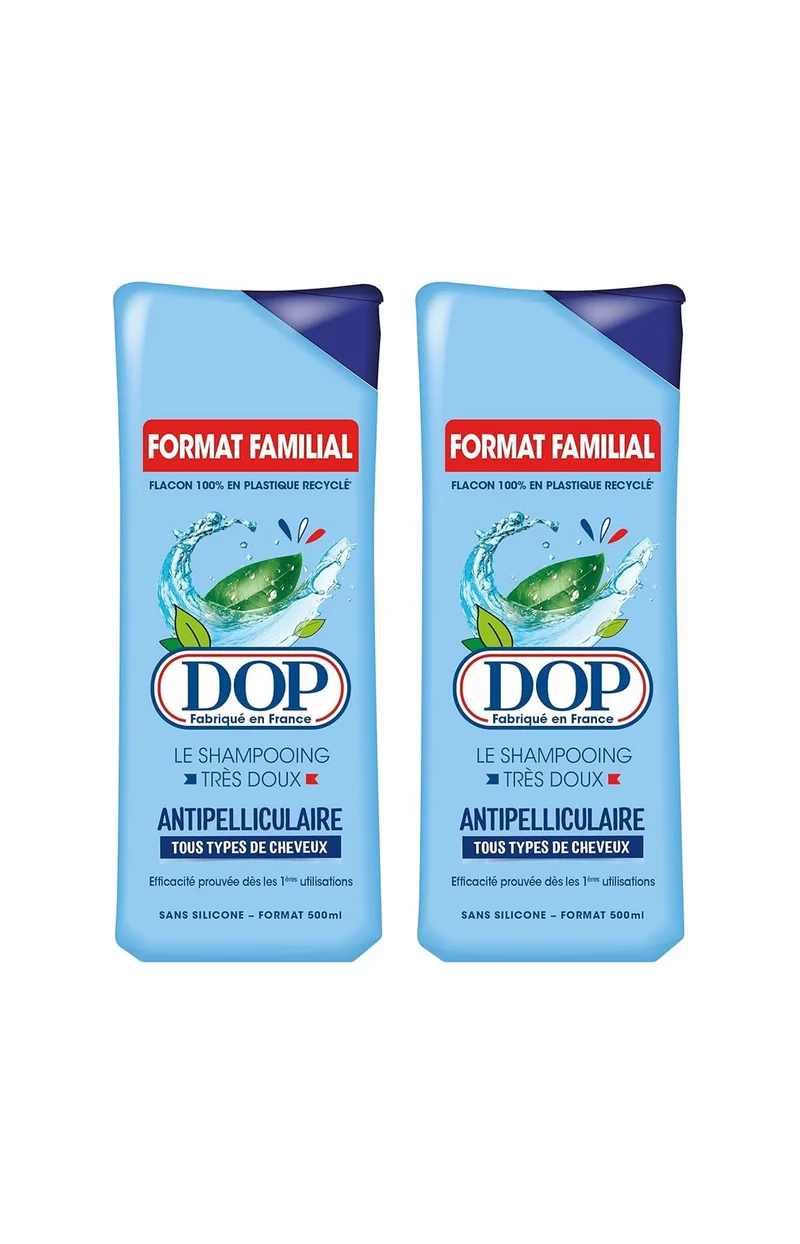 2 shampoings antipelliculaires - 500 ml