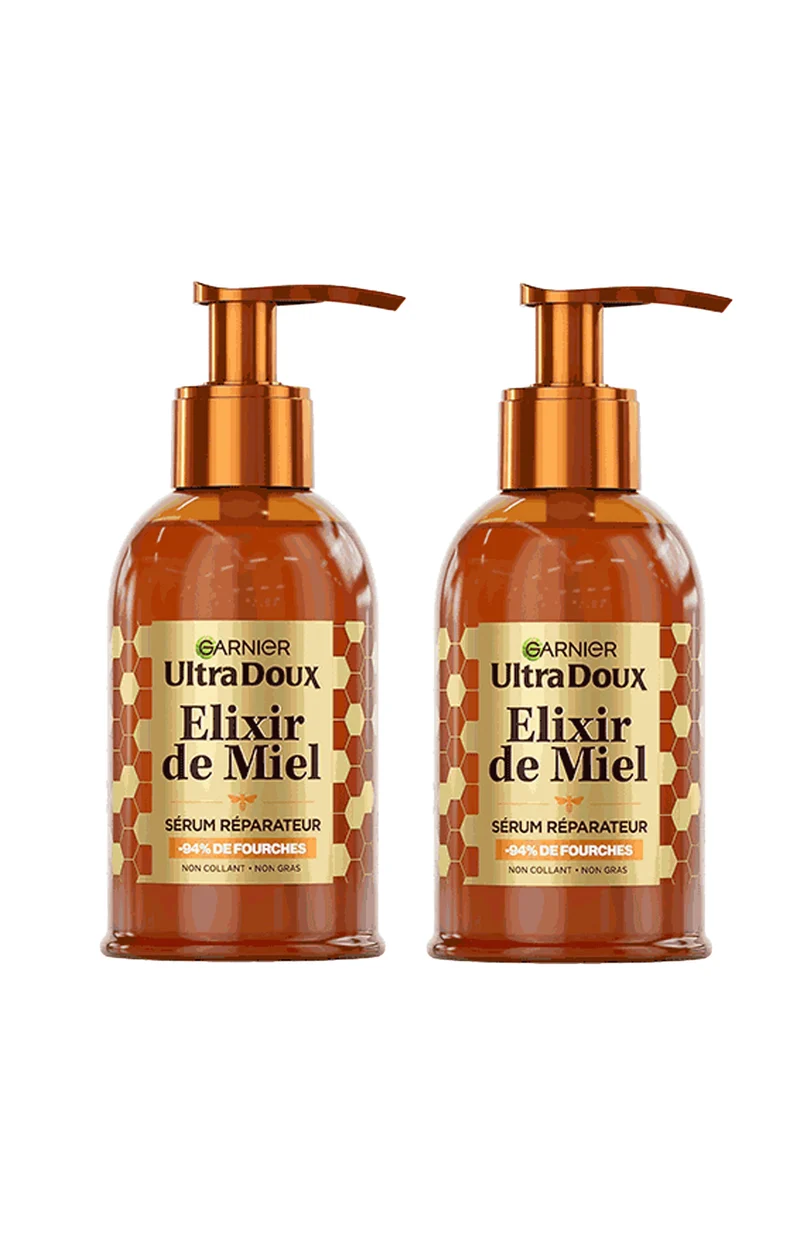 2 sérums - capillaire réparateur - Elixir de miel - 115 ml